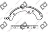 DJ PARTS BS1177 Brake Shoe Set